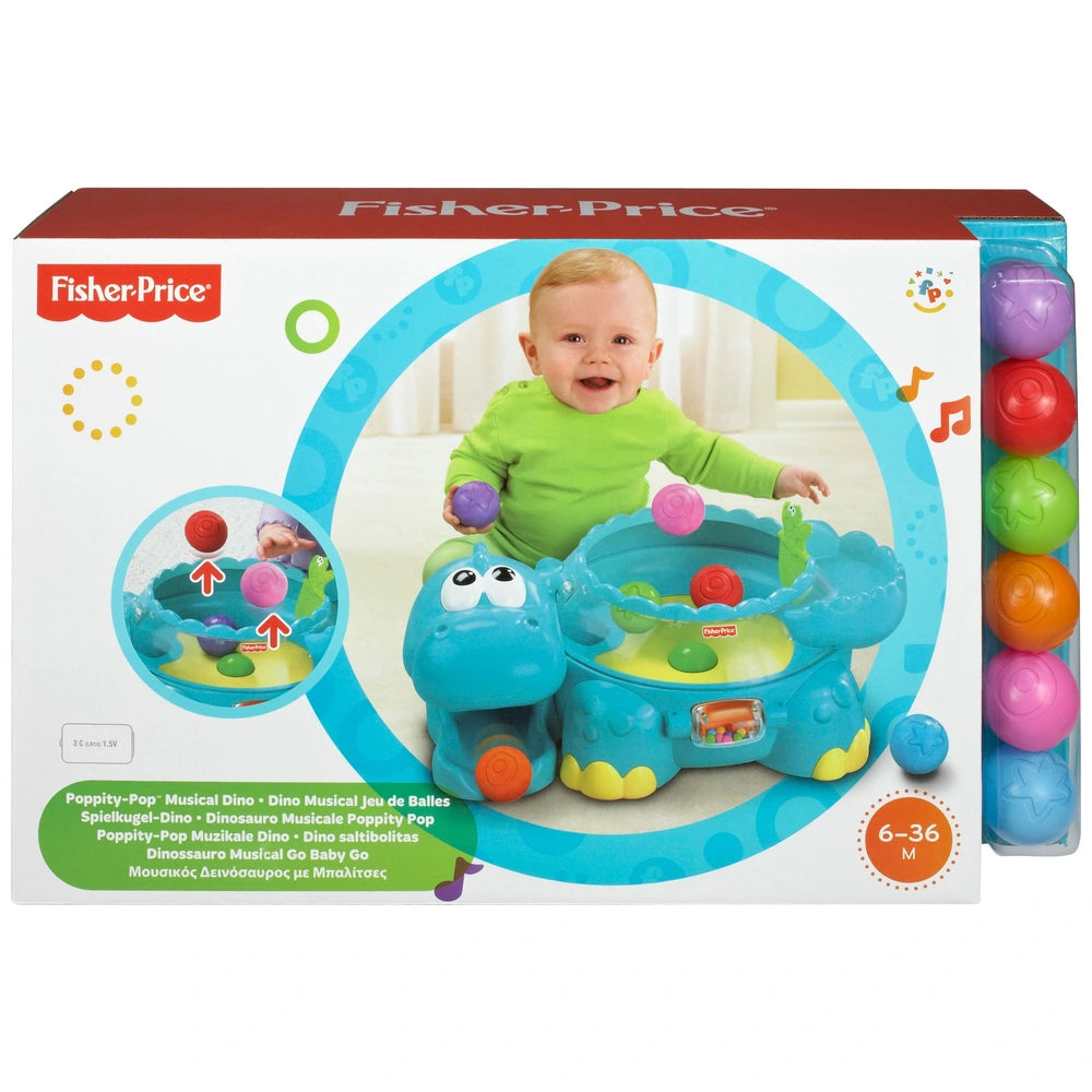Fisher-Price Poppity Pop Musical Dino