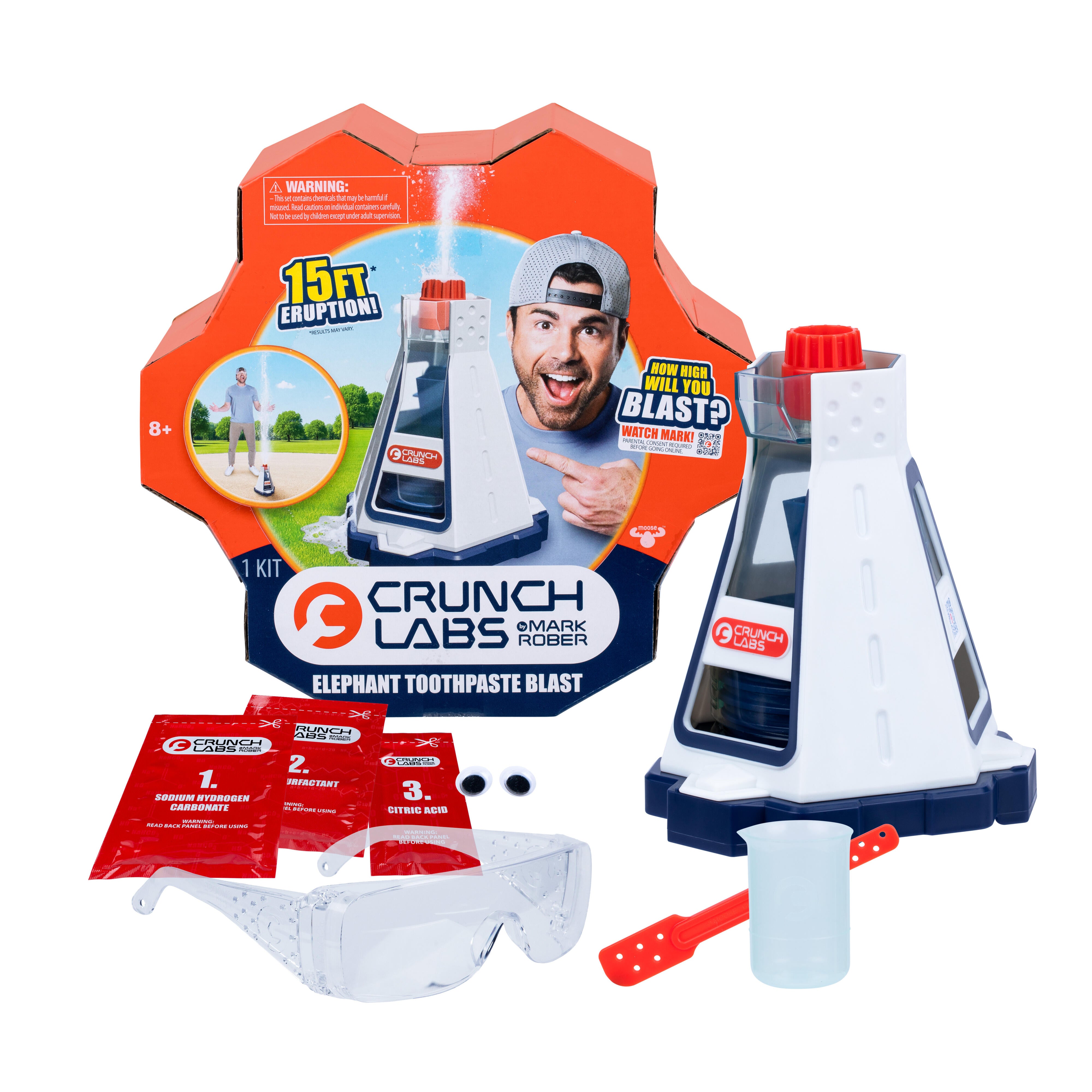 Crunchlabs By Mark Rober Elephant Toothpaste Blast