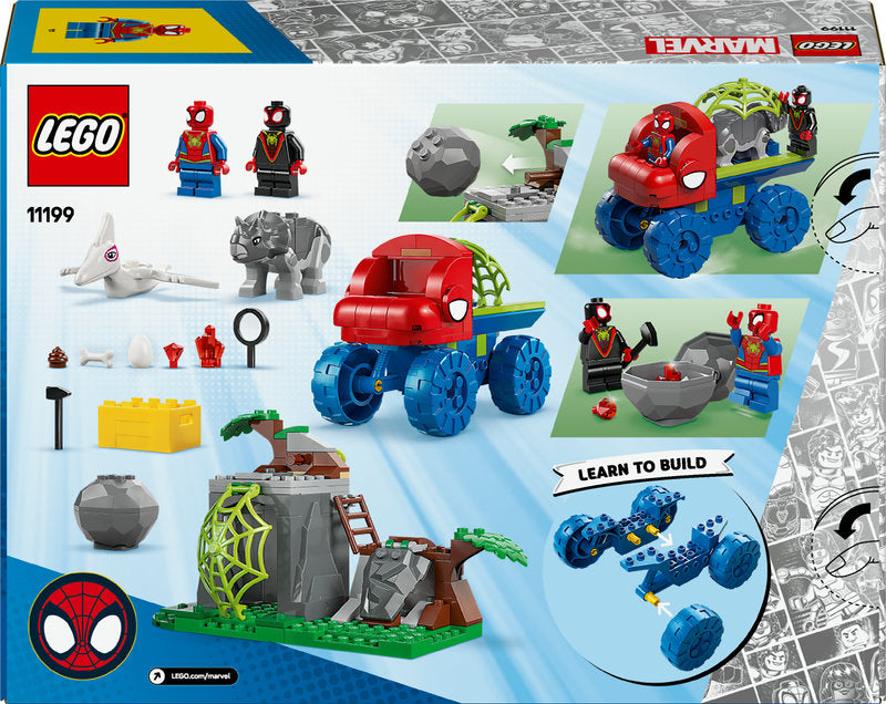 Lego® Marvel Spidey And His Amazing Friends Team Spidey Dino Crawler Rescue 11199