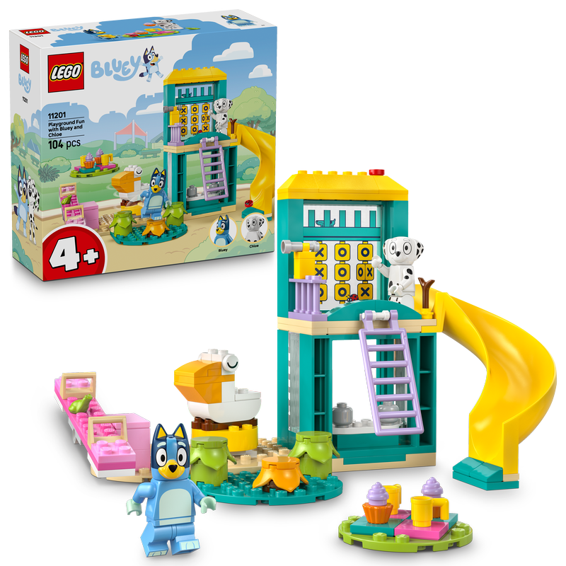 Lego Bluey Playground Fun With Bluey And Chloe 11201