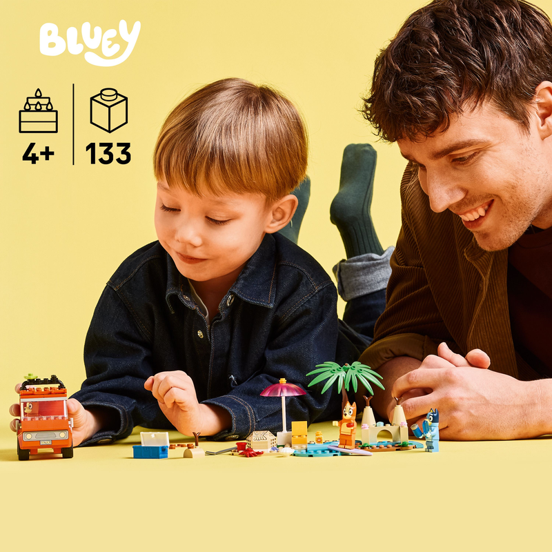 Lego Bluey: Bluey’s Beach & Family Car Trip 11202
