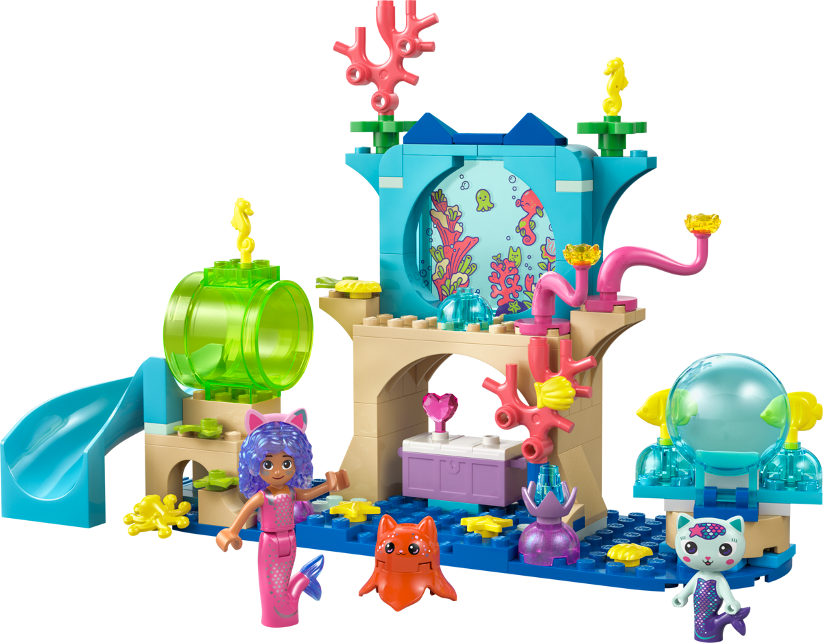 Lego Gabby’s Dollhouse Mermaid Gabby’s Aquarium Adventure 11204