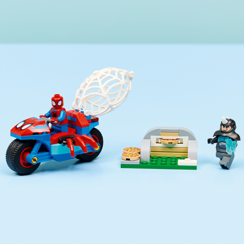 Lego® | Marvel Spidey And His Amazing Friends Spidey On His Motorcycle Vs. Rhino 11206