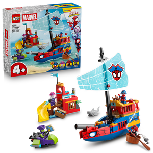 Lego® Marvel Spidey And His Amazing Friends Team Spidey Pirate Ship 11208