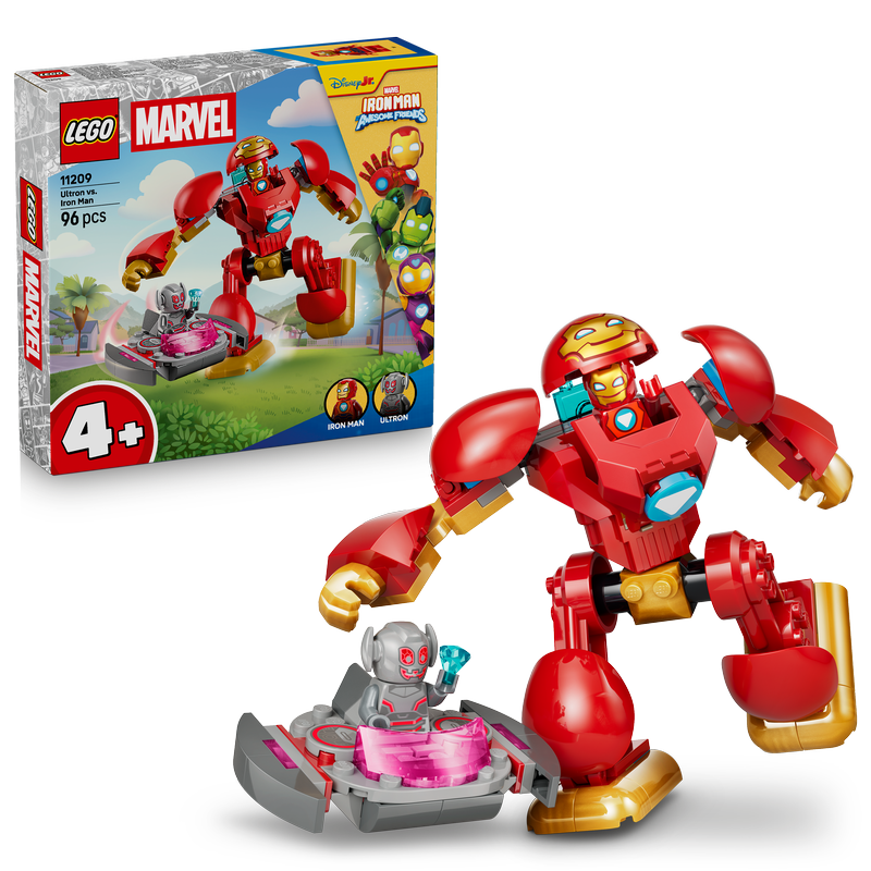 Lego | Marvel Iron Man And His Awesome Friends Ultron Vs. Iron Man 11209