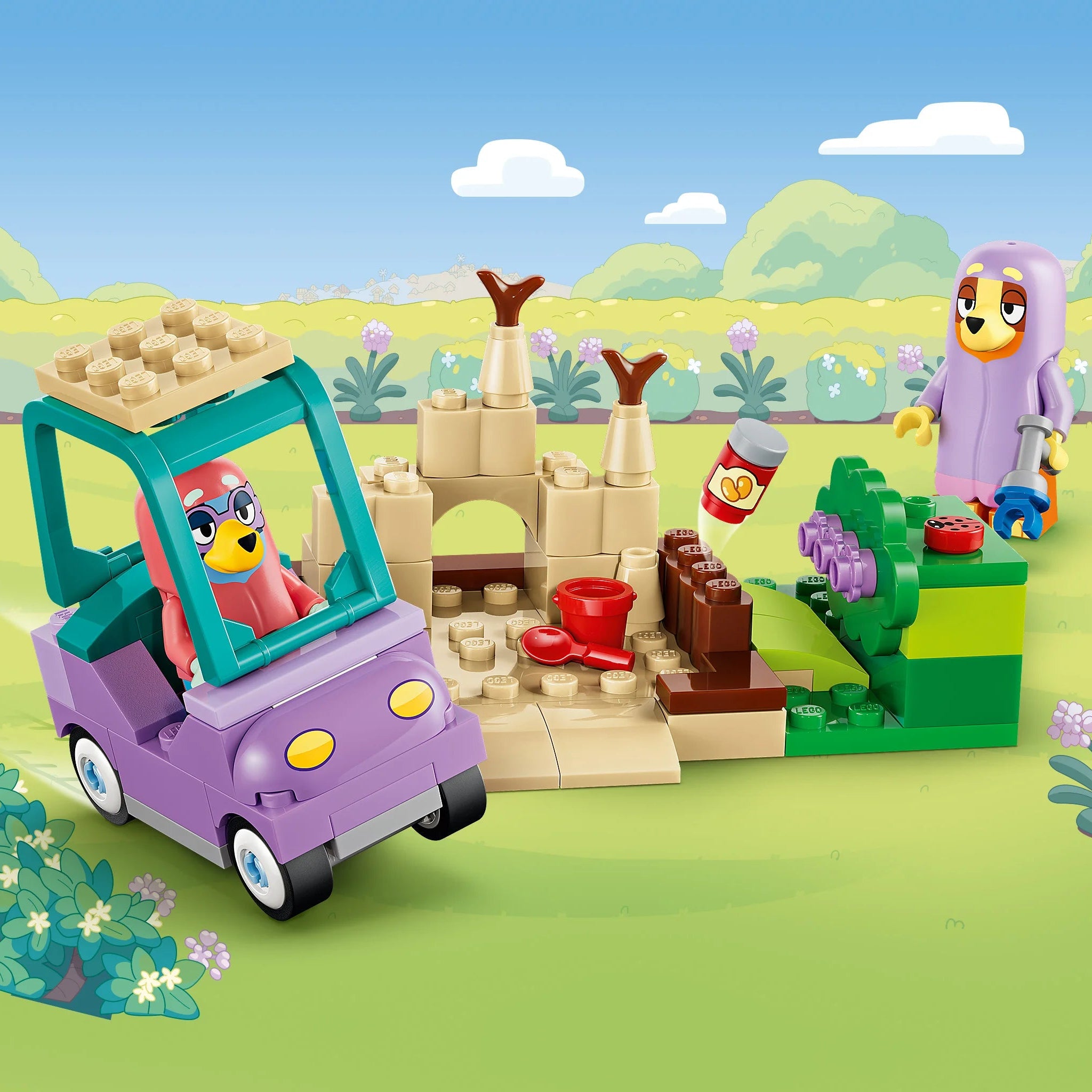 Lego Bluey Grannies With Bingo And Bluey Toy 11216