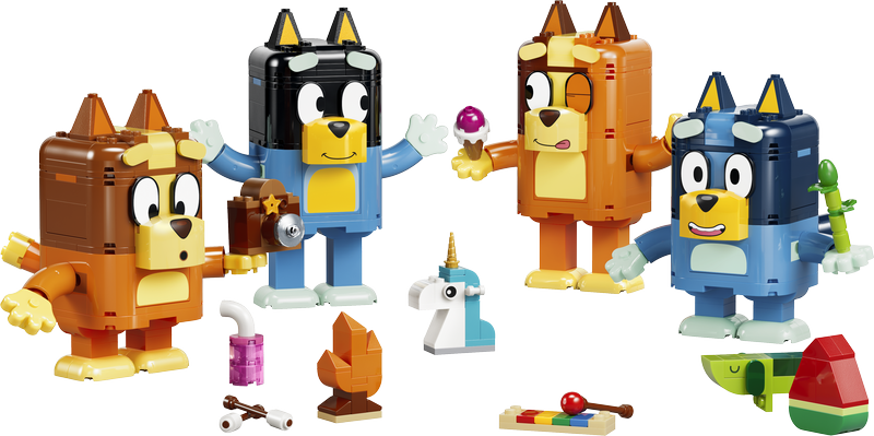 Lego Bluey Brick-Built Bluey Family Figures 11217