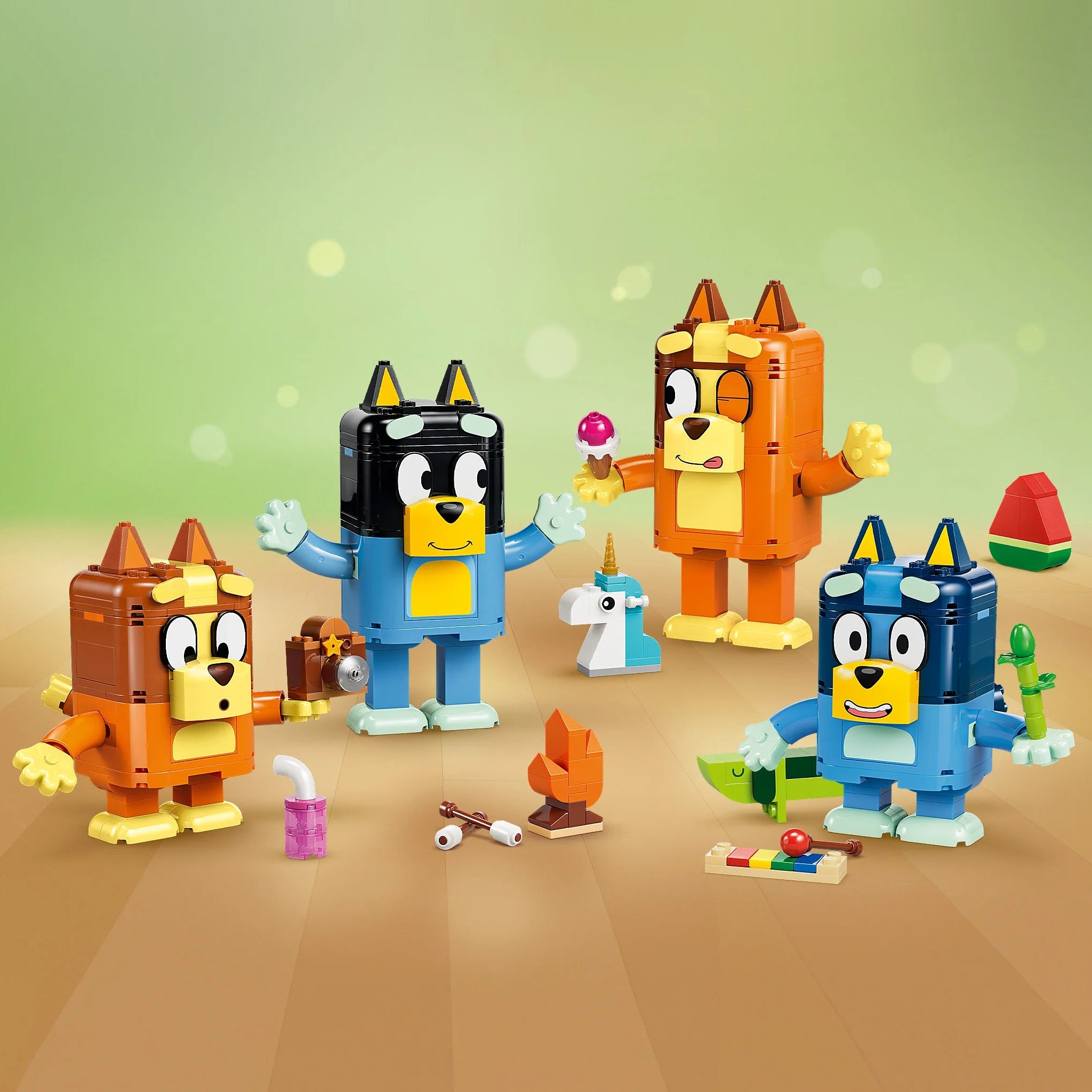 Lego Bluey Brick-Built Bluey Family Figures 11217