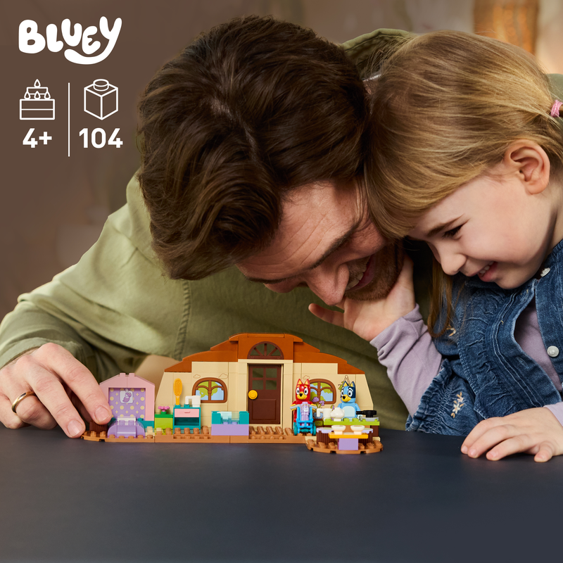 Lego Bluey School With Rusty And Bluey Toy 11221