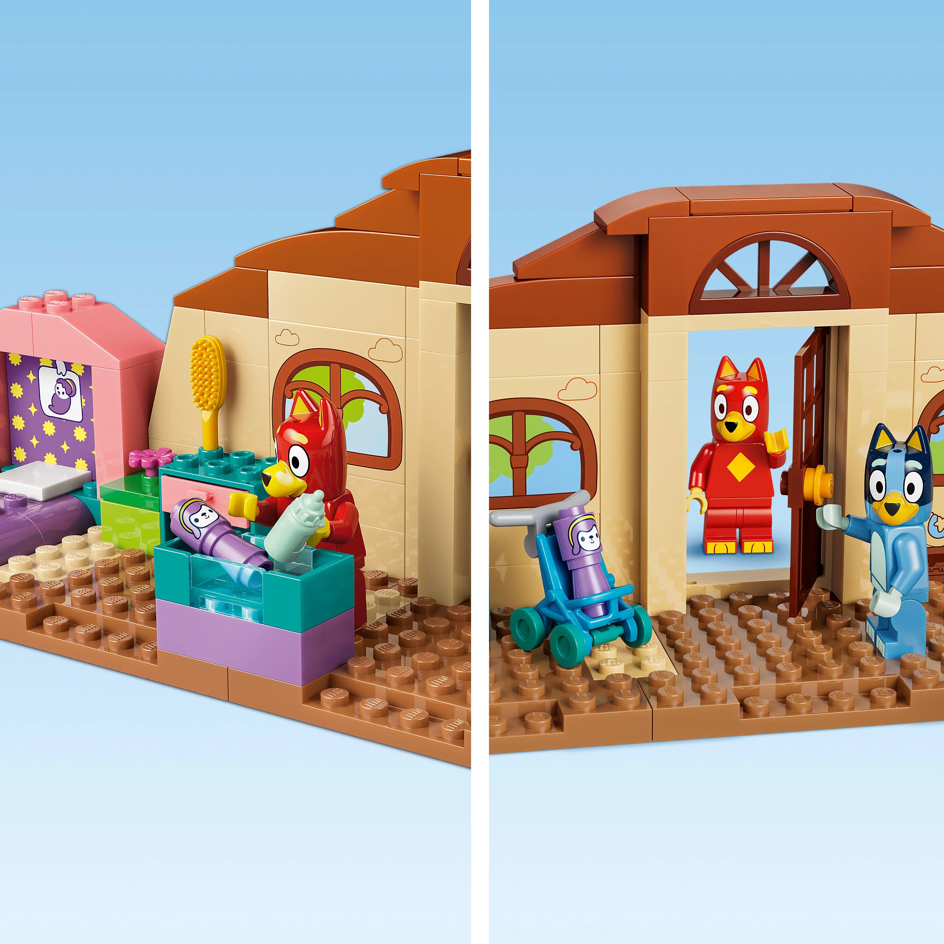 Lego Bluey School With Rusty And Bluey Toy 11221