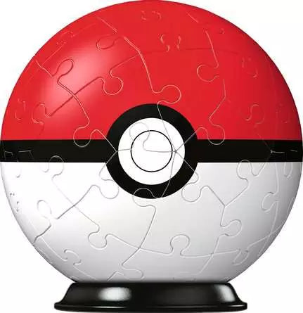 Ravensburger Pokemon Pokeball 54 Piece 3D Jigsaw Puzzle Assortment