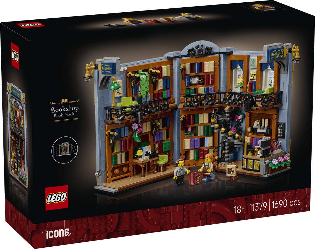 Lego Icons Bookshop: Book Nook Building Set 11379