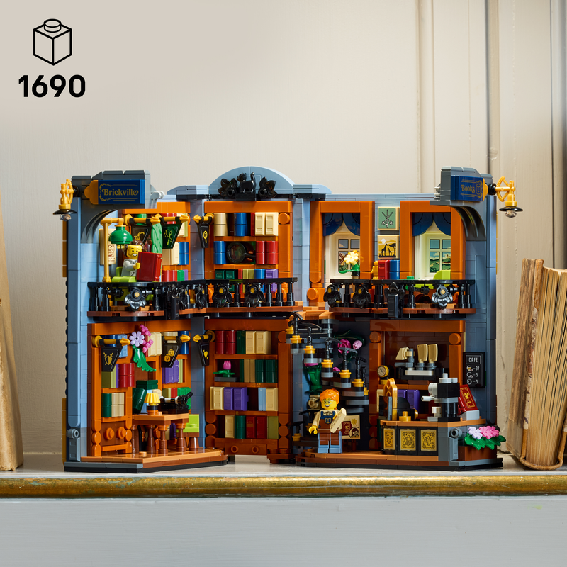 Lego Icons Bookshop: Book Nook Building Set 11379