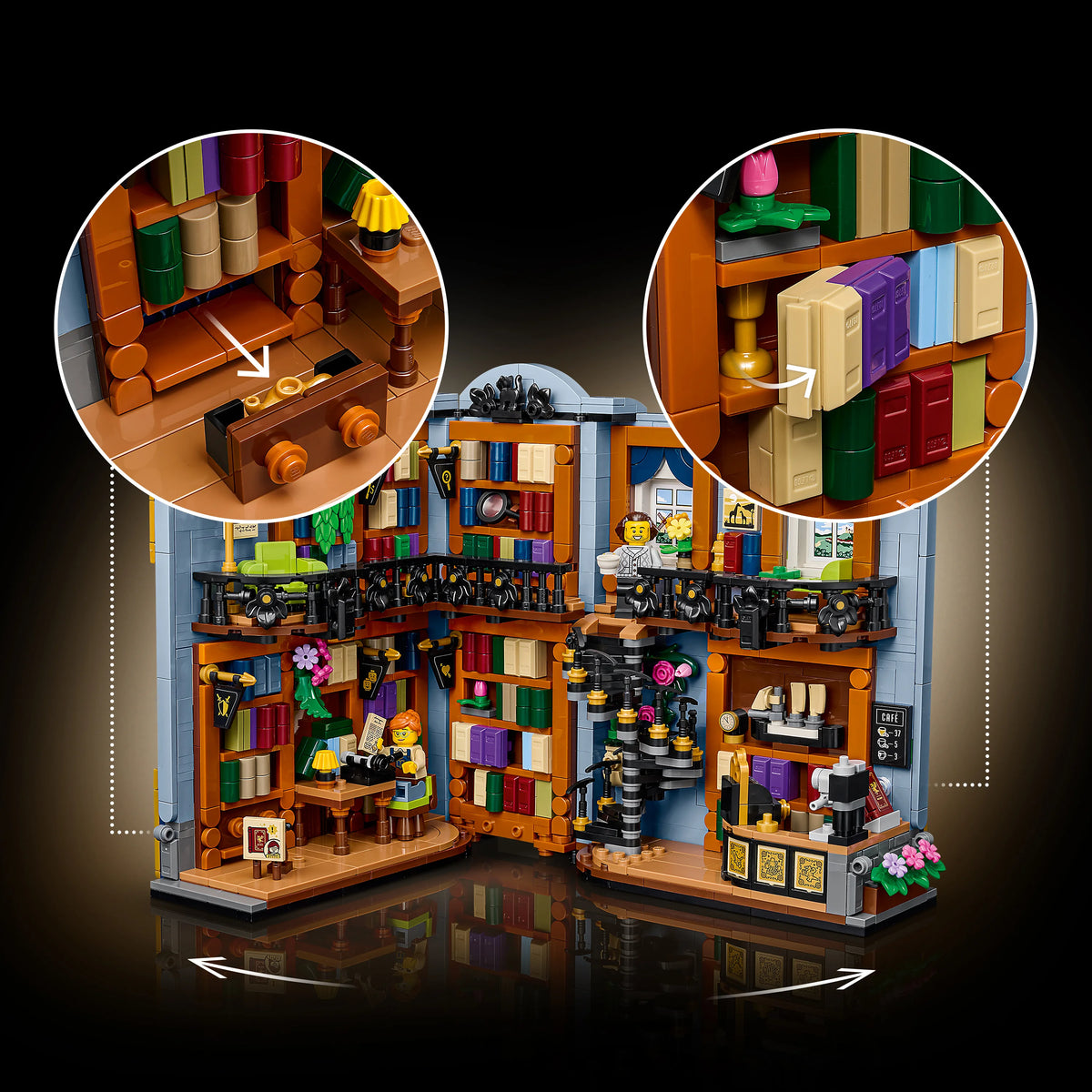 Lego Icons Bookshop: Book Nook Building Set 11379