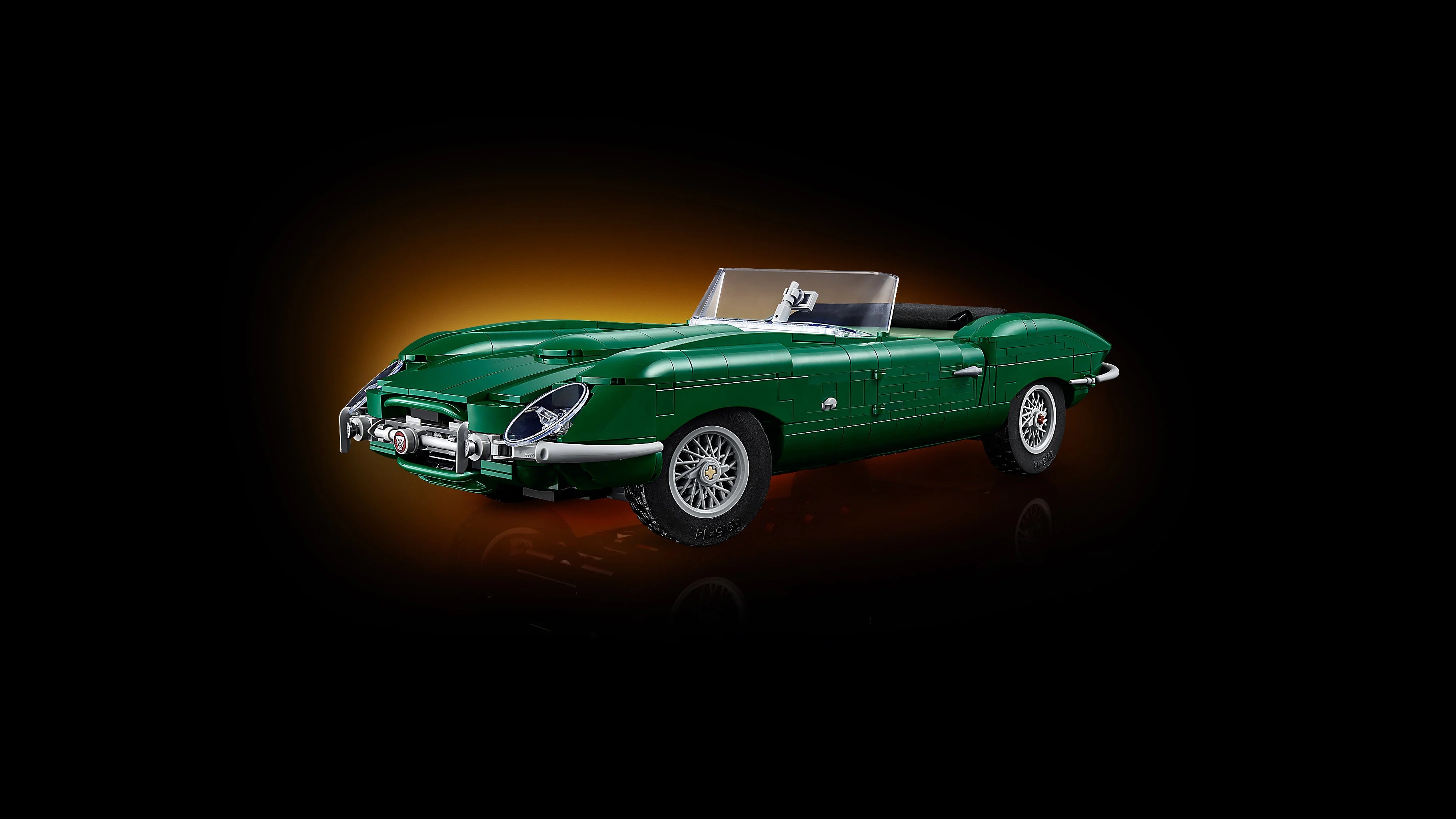 Lego Icons Jaguar E-Type Classic Sports Car 11381