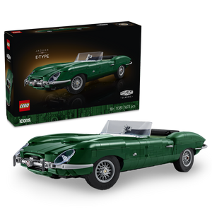 Lego Icons Jaguar E-Type Classic Sports Car 11381