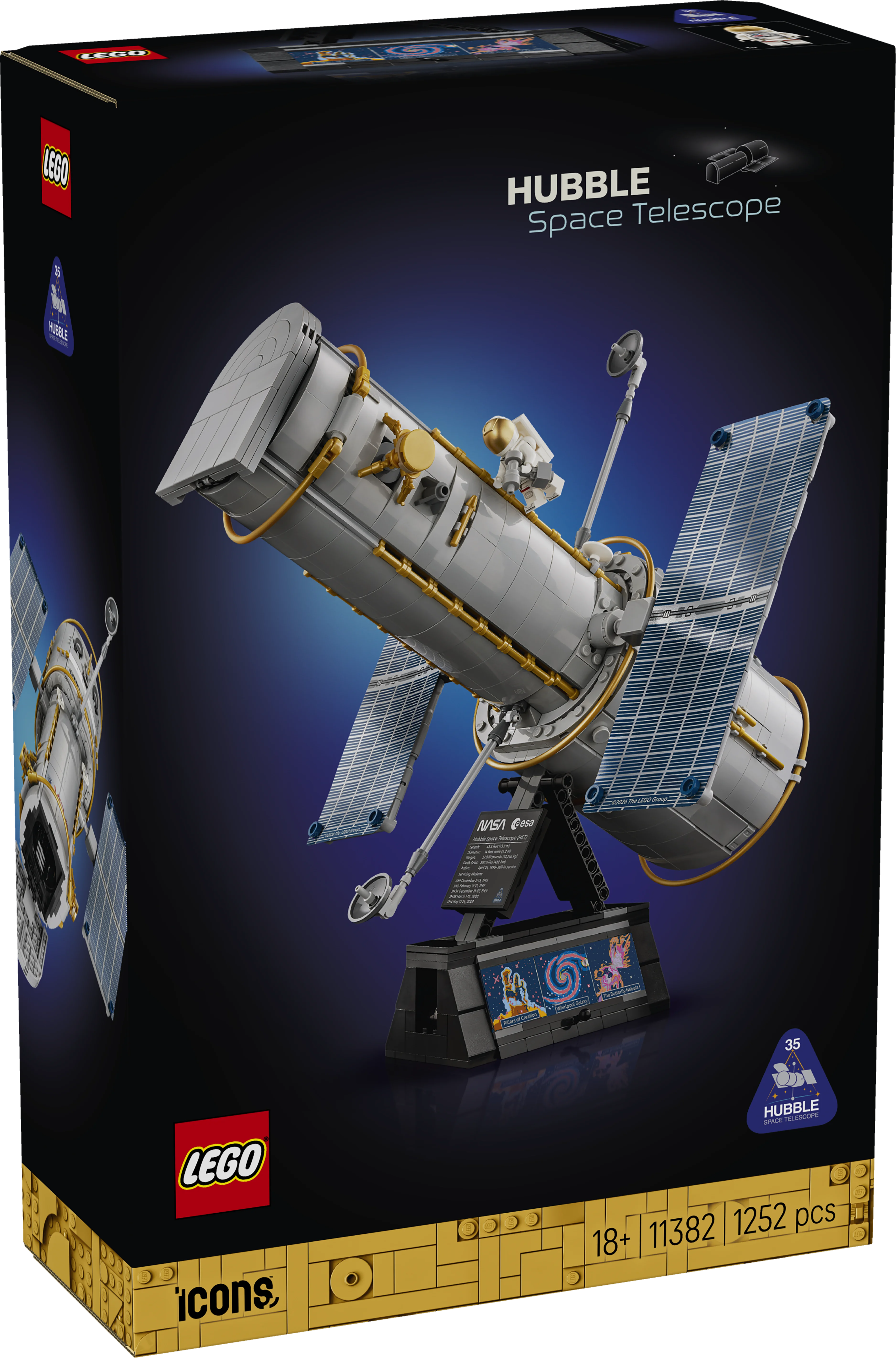 Lego Icons Hubble Space Telescope Building Set 11382