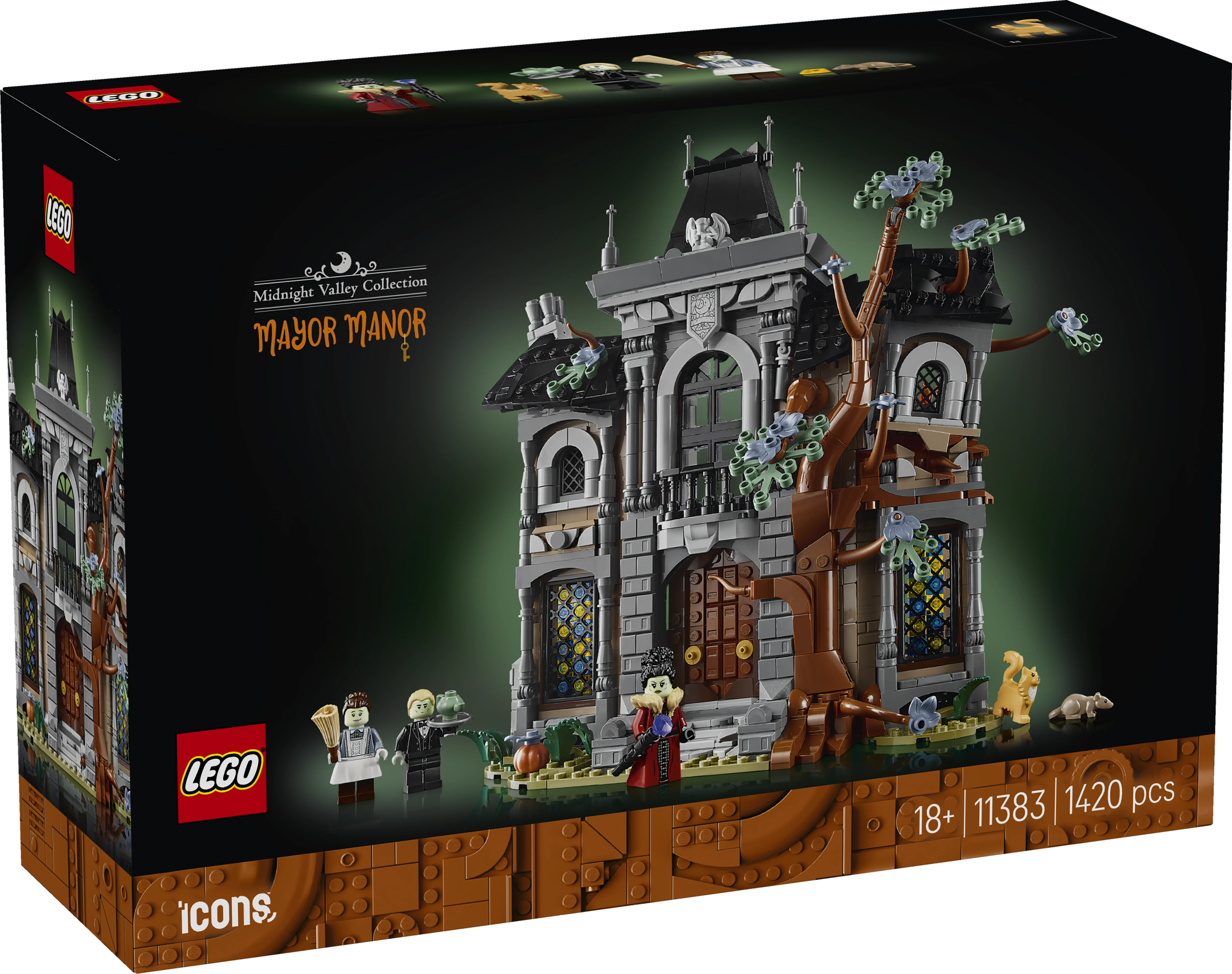 Lego Icons Mayor Manor - House Model Kit 11383