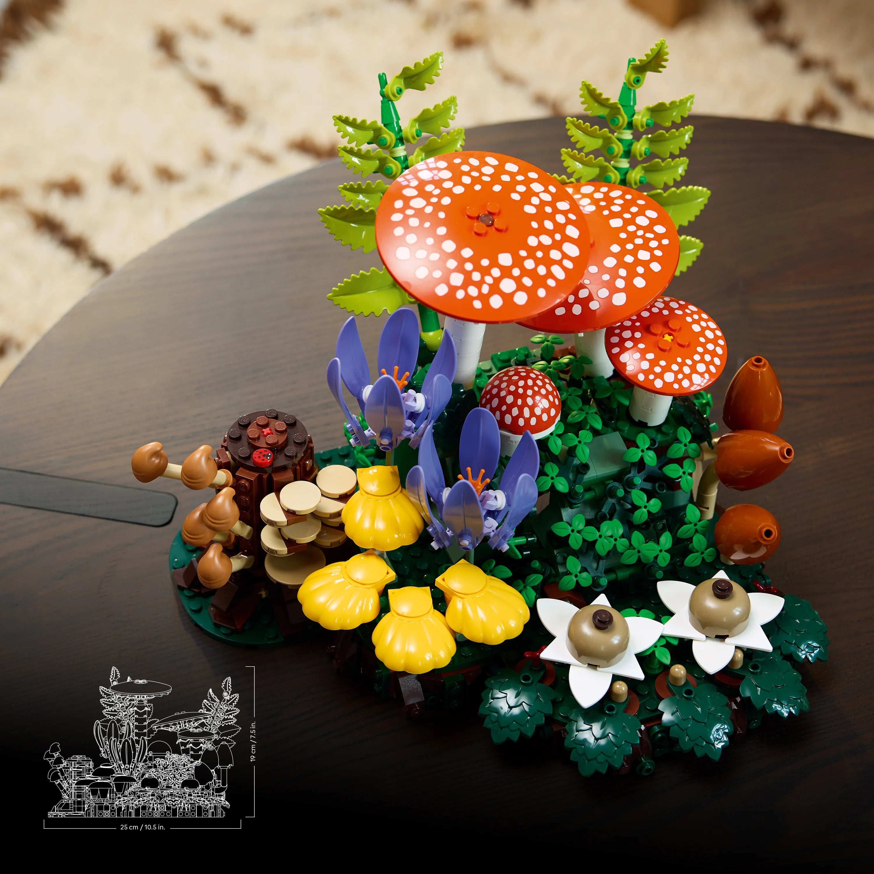 Lego Botanicals Woodland Mushrooms Decor Set 11505