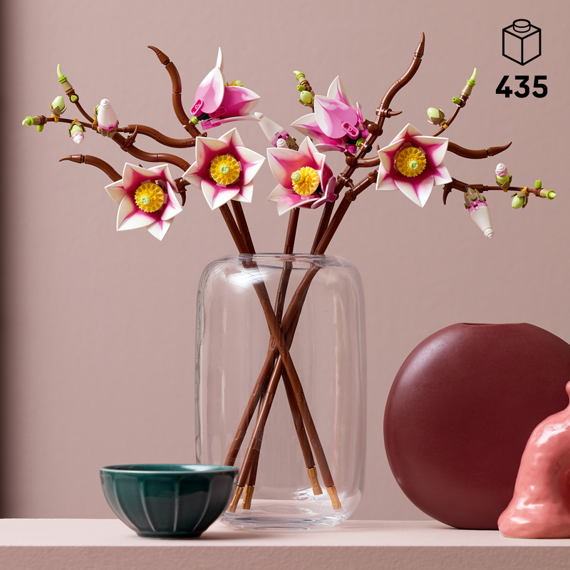 Lego Botanicals Magnolia Branches Flower Decor 11510