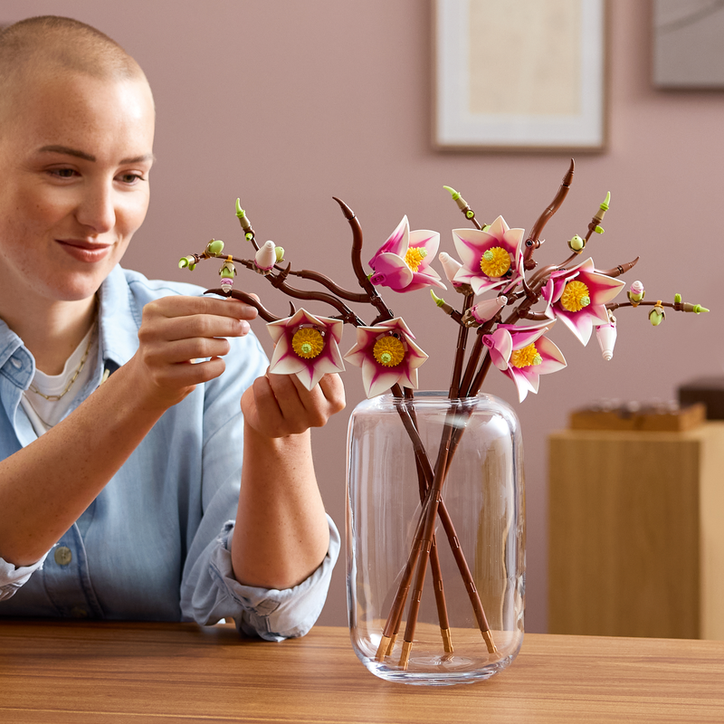 Lego Botanicals Magnolia Branches Flower Decor 11510
