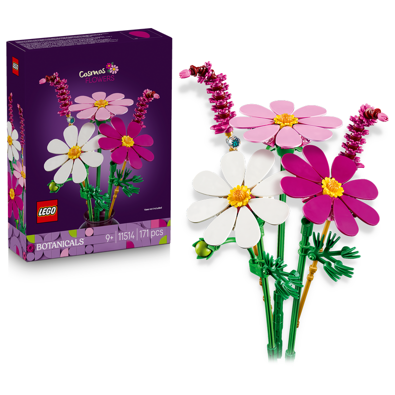 Lego Botanicals Cosmos Flowers Building Set 11514