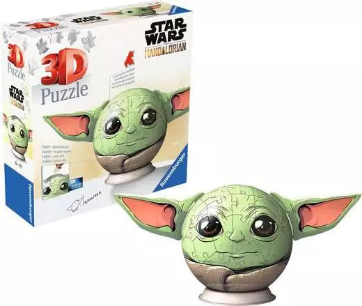 Ravensburger Star Wars: The Mandalorian Grogu 72 Piece 3D Jigsaw Puzzle