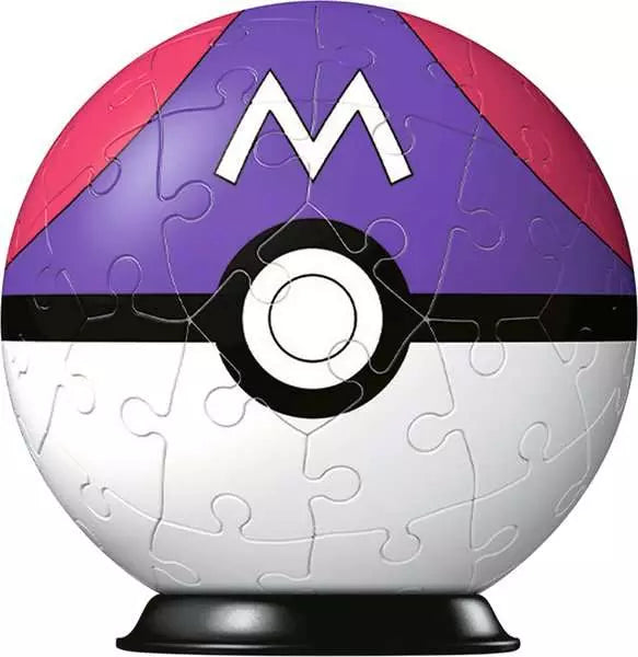 Ravensburger Pokemon Pokeball 54 Piece 3D Jigsaw Puzzle Assortment