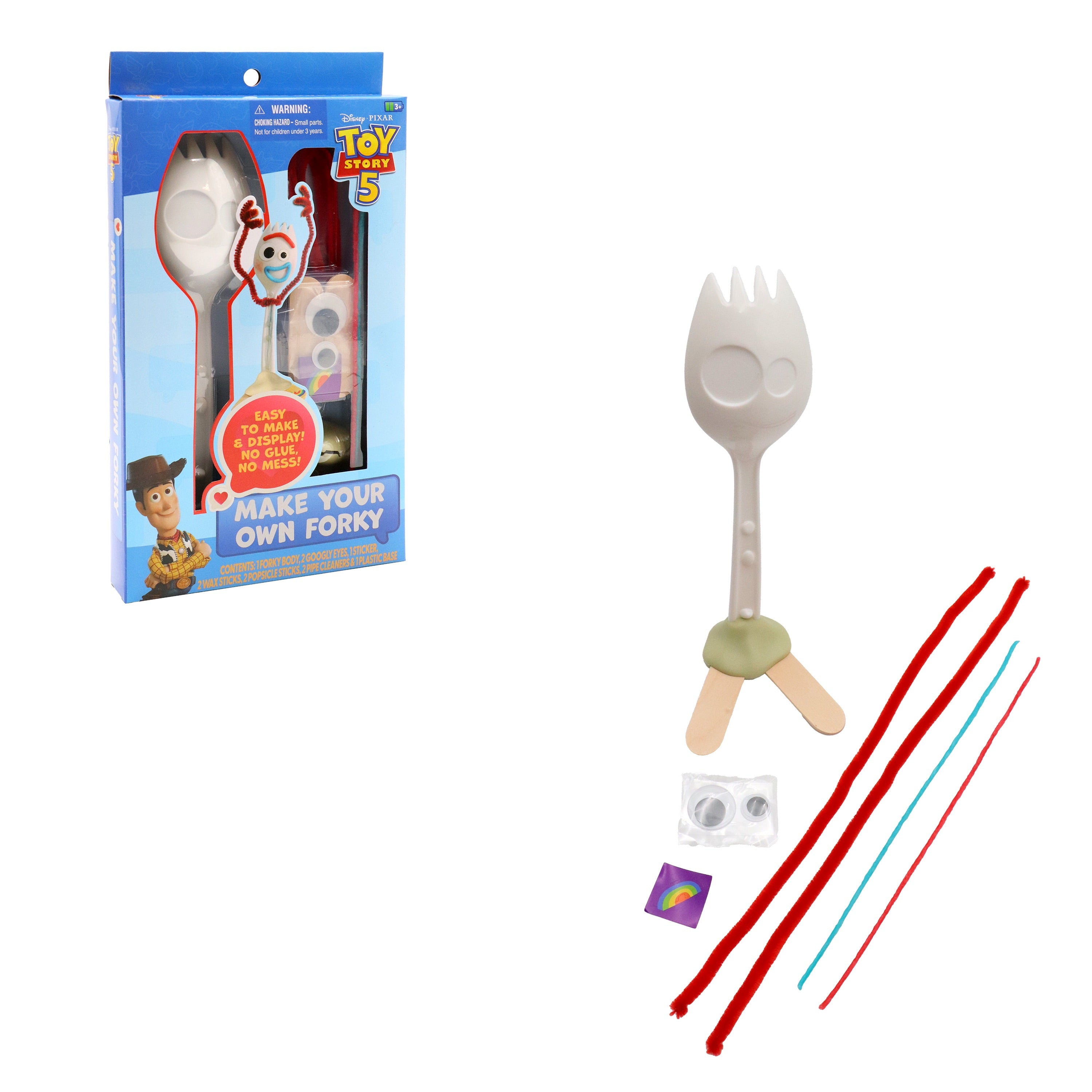 Disney Toy Story 5 Make Your Own Forky Arts And Crafts Kit