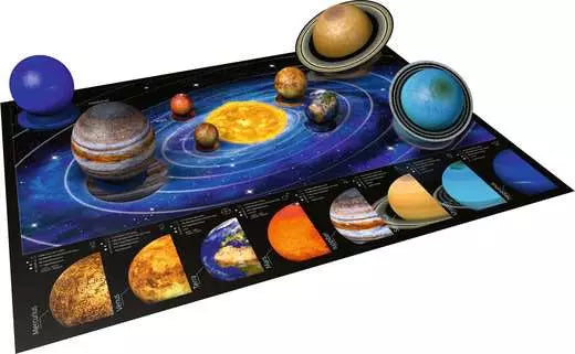 Ravensburger Planetary Solar System 3D Jigsaw Puzzles
