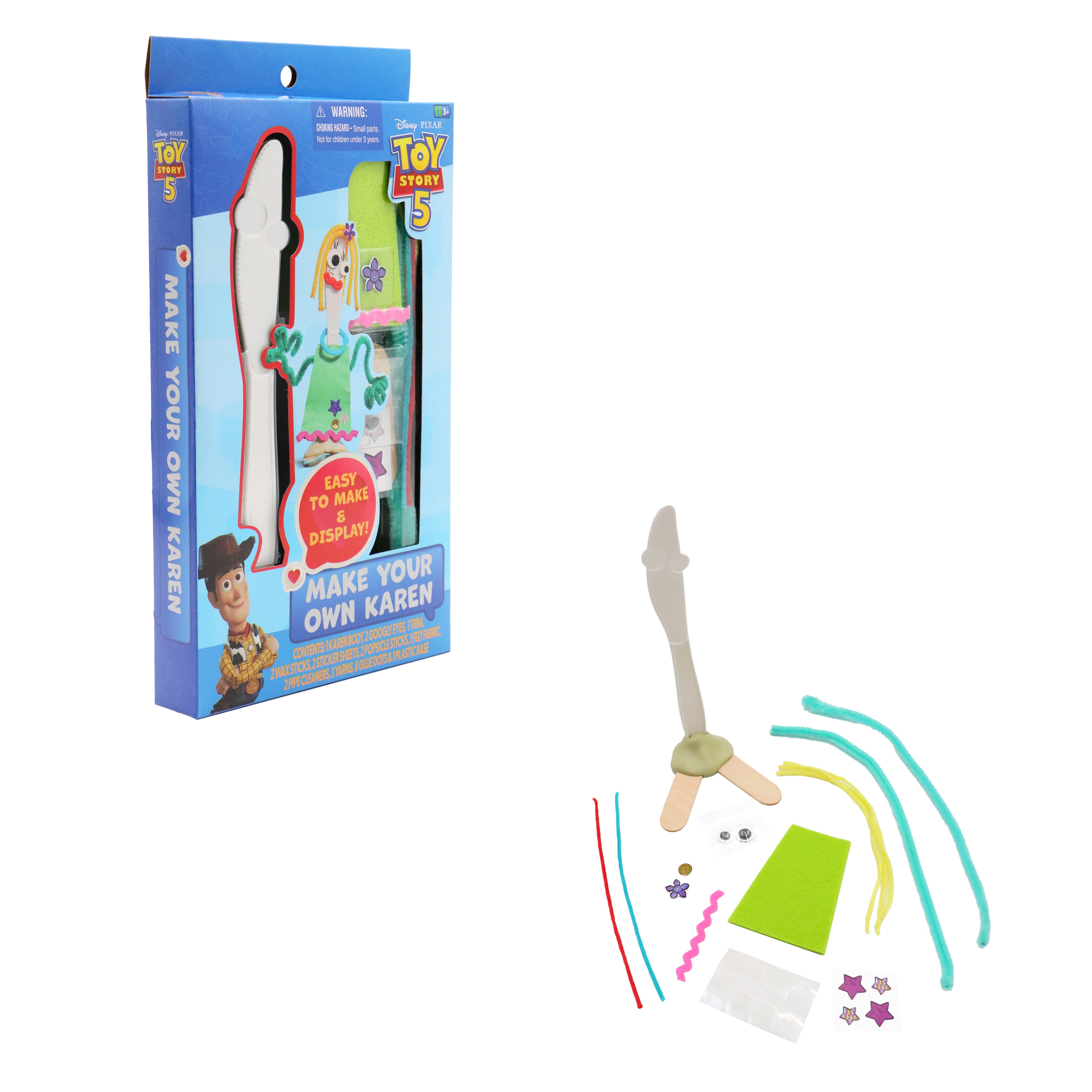 Disney And Pixar Toy Story 5 Make Your Own Karen Art And Crafts Kit