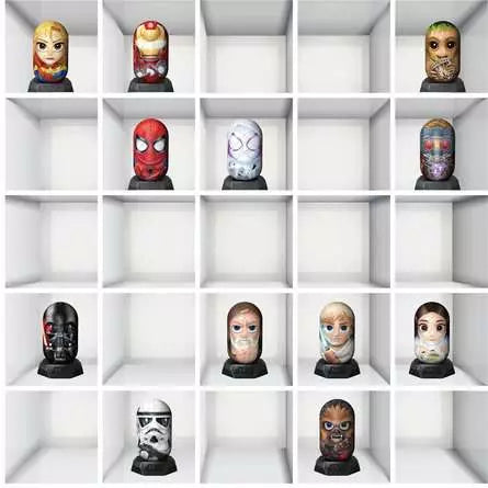 3D Puzzle Character Hylkies Darth Vader - 54 Pieces