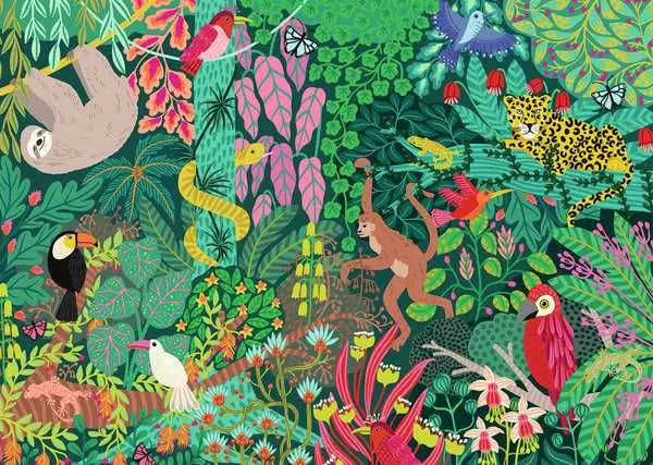 Ravensburger Magical Rainforest - 1000 Pieces Puzzle