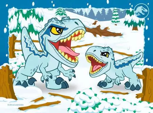 Ravensburger Jurassic World Explorers 4 In A Box (12, 16, 20, 24 Piece) Jigsaw Puzzles - Ready To Explore