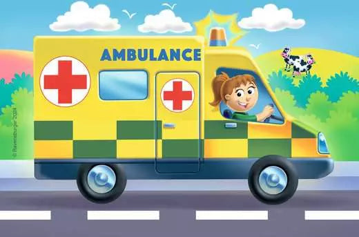 Ravensburger My First Puzzle Rescue Vehicles Jigsaw Puzzles