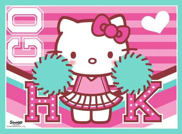 Ravensburger Hello Kitty 4 In A Box - Dream Big, Sparkle More! - 12 + 16 + 20 + 24 Pieces Puzzles