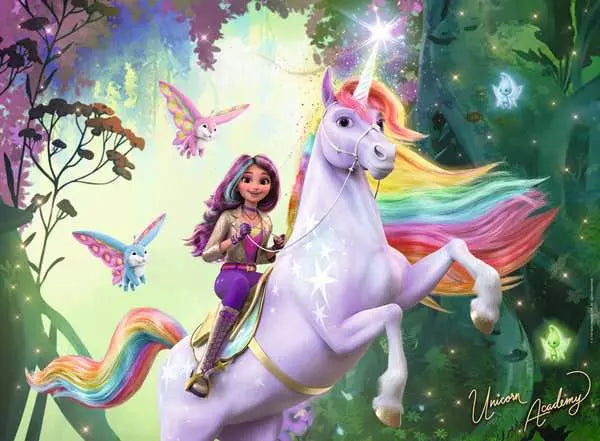 Ravensburger Unicorn Academy, 100Pc Xxl Puzzle