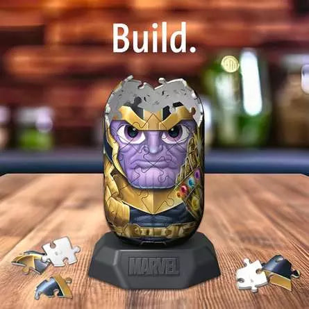 3D Puzzle Character Hylkies Marvel Thanos - 54 Pieces