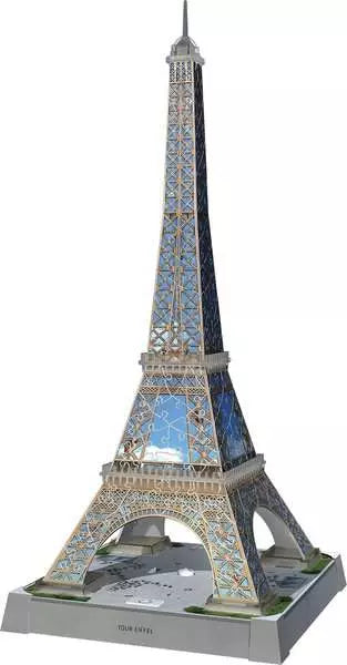 Ravensburger Eiffel Tower Light Up 3D Puzzle , 216Pc
