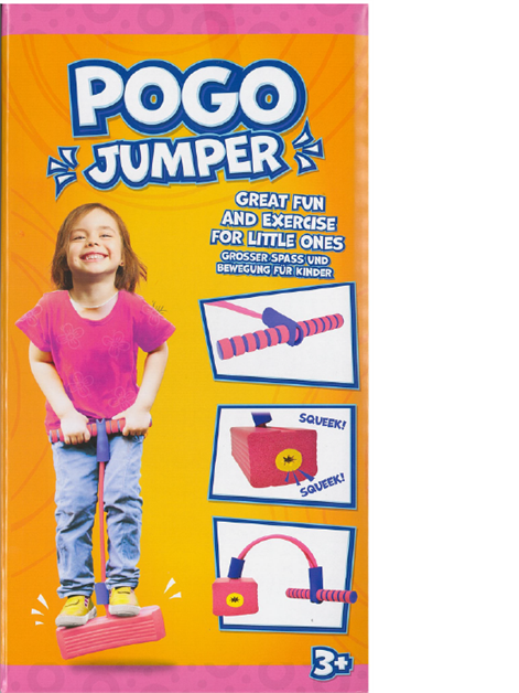 Pink & Purple Foam Pogo Jumper