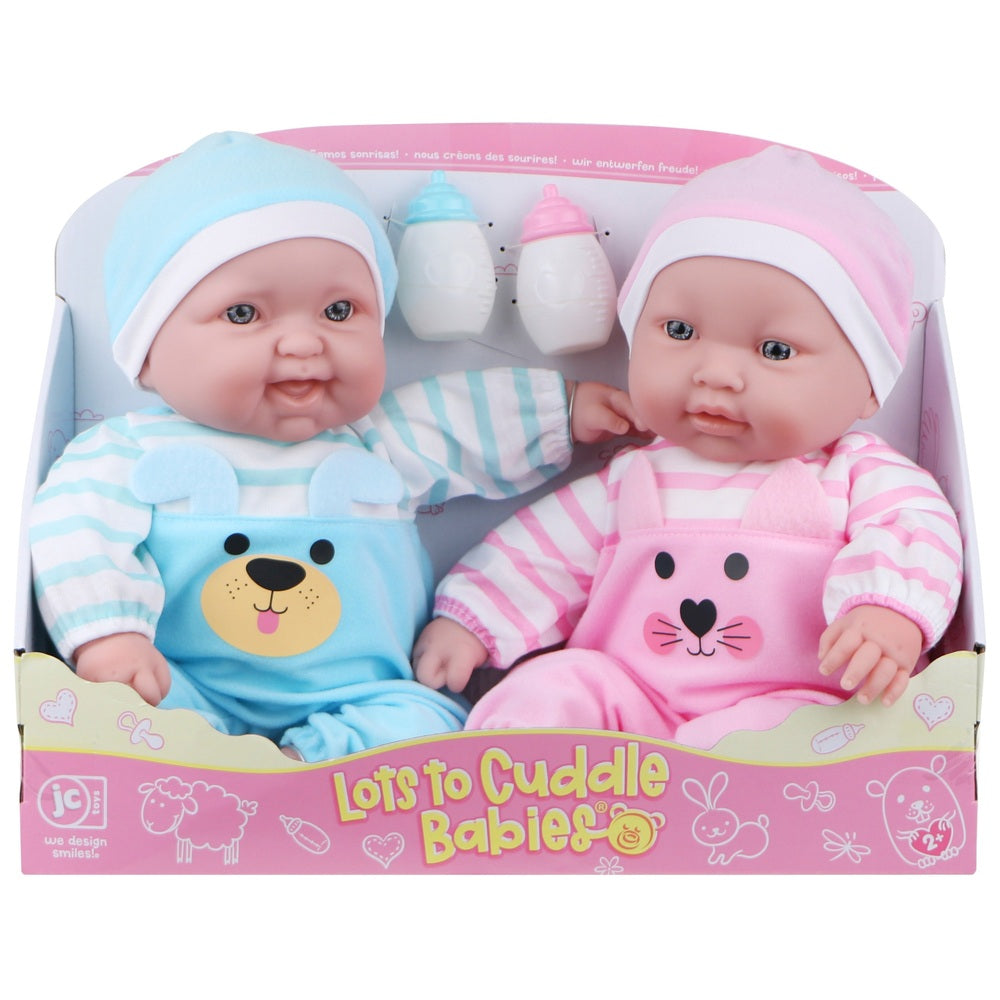 Lots To Cuddle Baby Doll Twins Assortment 38Cm