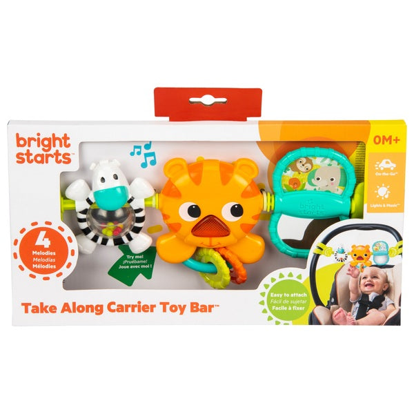 Bright Starts Take Along Carrier Toy Bar