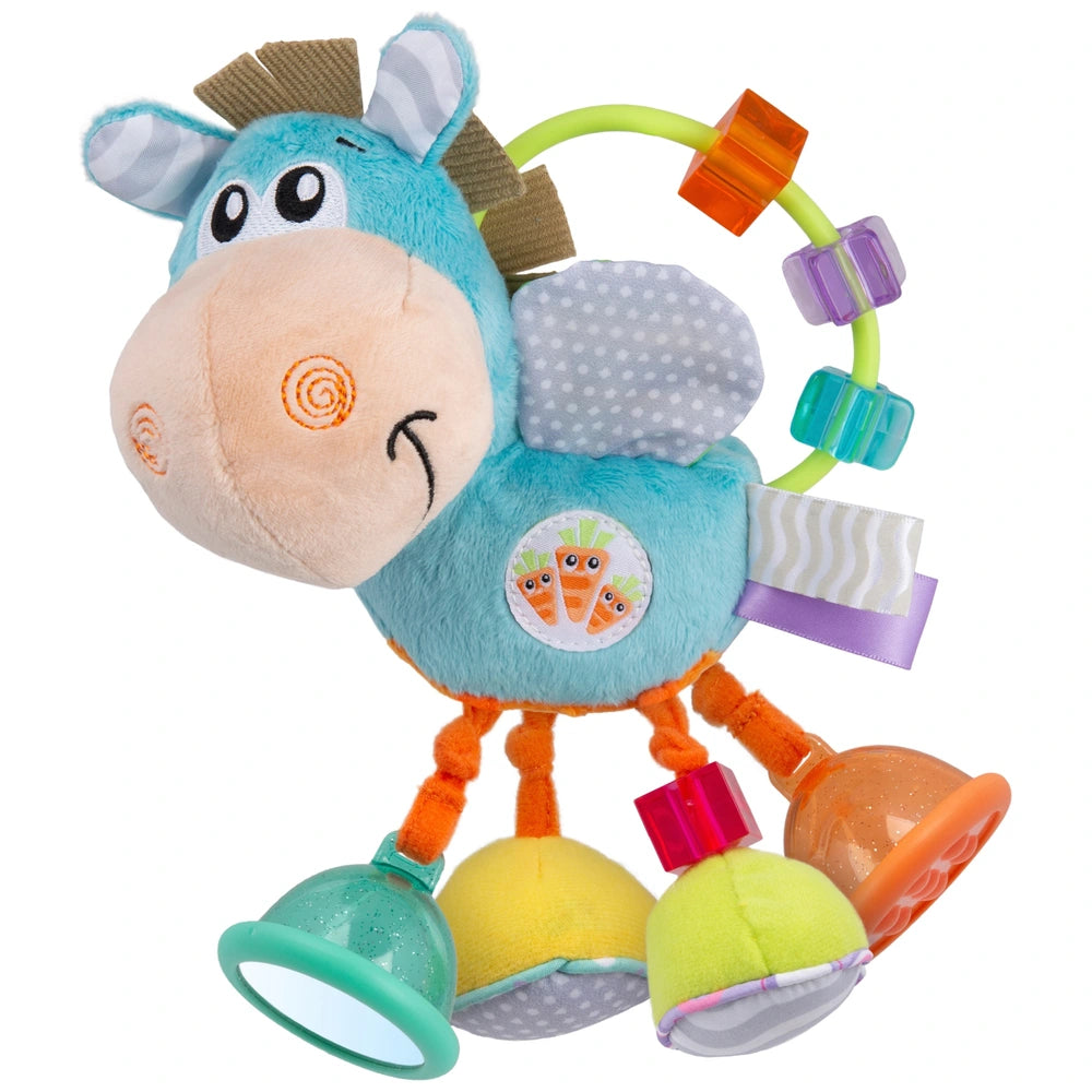 Playgro Clip Clop Activity Rattle Blue