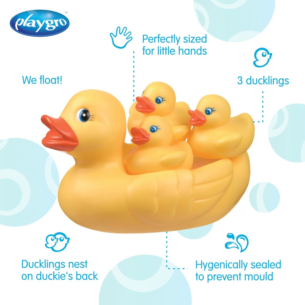 Playgro Bath Duckie Family