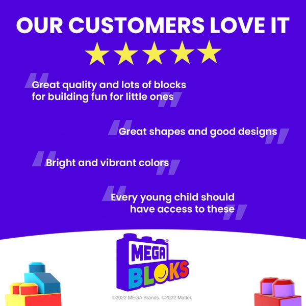 Mega Bloks First Builders Big Building Bag