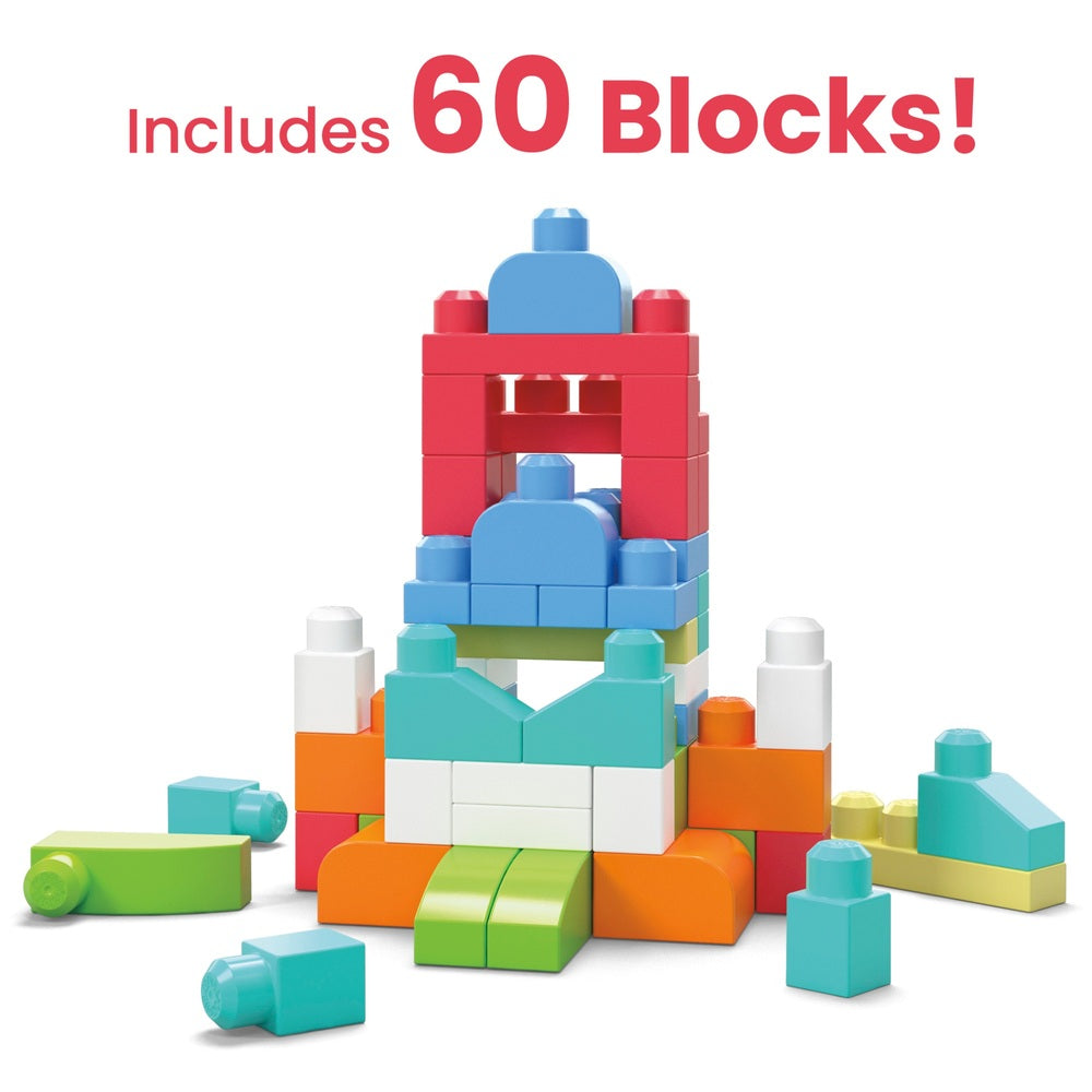 Mega Bloks First Builders Big Building Bag Pink