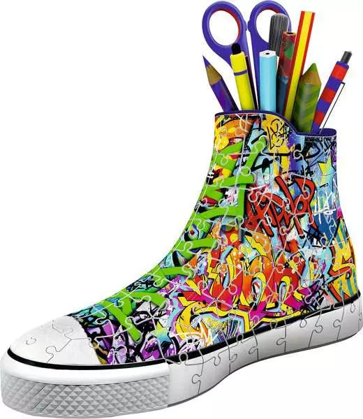 Ravensburger Graffiti Sneaker 108 Piece 3D Jigsaw Puzzle
