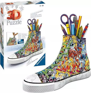Ravensburger Graffiti Sneaker 108 Piece 3D Jigsaw Puzzle