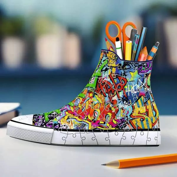 Ravensburger Graffiti Sneaker 108 Piece 3D Jigsaw Puzzle