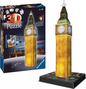 Big Ben - Night Edition, 216Pc 3D Jigsaw Puzzle®
